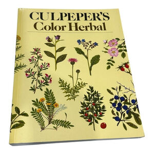 Vintage Culpeper's Color Herbal Nicholas Culpeper Paperback ISBN 0-8069-8586-2